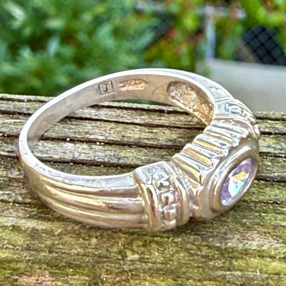 Vintage elegant silver